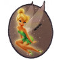 Ecusson Disney Fée Clochette Thermocollant 8,5x7 cm