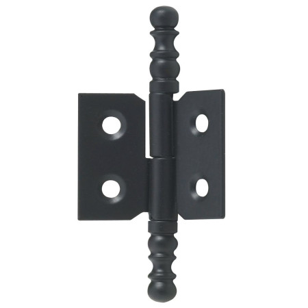 Paumelle à Vase Gauche Hettich 30x40mm Noir Lot de 2