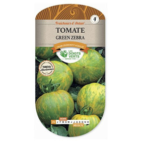 Tomate Green Zebra Graines Saveur Unique