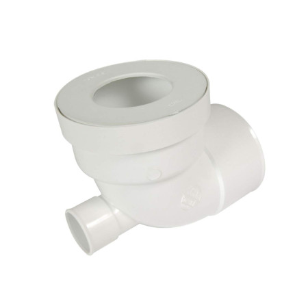 Pipe Coudee WC Courte Ø100mm Femelle 40mm Nicoll CWP40