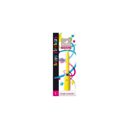 Bougie Musicale Le Chat Birthday