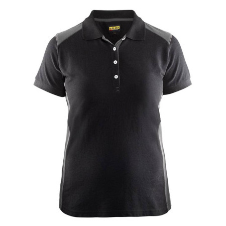 Polo Femme Blåkläder Noir Confort & Style