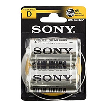 Piles LR14 Varta ou Sony Lot de 2