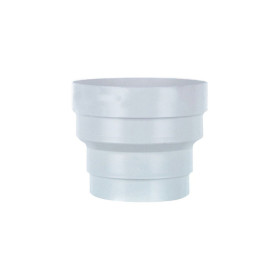 Réducteur PVC Blanc D.150 à 125 mm Facile à Installer