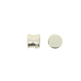 Embouts Rideaux Fer Forgé Argent Mat Lot de 2