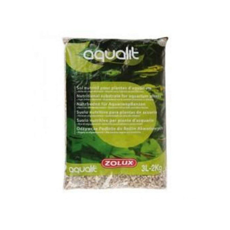 Substrat AQUALIT 3L Argile Nutritive Zolux