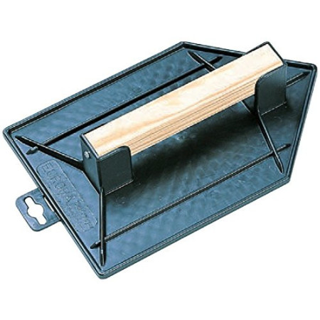 Taloche de Maçon Pointue Plastique Manche Bois 27x18 cm