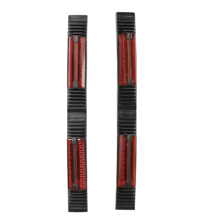 Protège-Portières Adhésifs TURBOCAR - Noir - Lot de 2