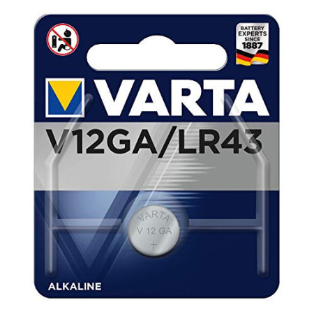 Pile bouton Varta V12GA 1.5V Longue durée de vie