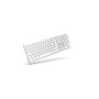 Clavier AZERTY Sans Fil Mobility Lab pour Mac Blanc & Argent