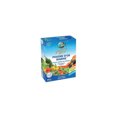 Poudre d'Os Marine pour Jardin Bio Engrais Naturel 800g