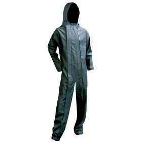 LMA 4041 METEORE Combinaison de Pluie, Kaki Foncé, Taille 2 taille S