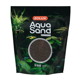 Sable Aquarium Naturel Aquasand 750ml Marron