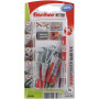 Chevilles Fischer DuoPower 8x40 S Fixation Béton, Brique