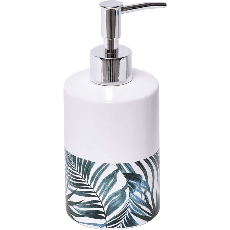 Distributeur Savon Pompe Imprimer Fleur Dolomite 320ml