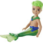 Barbie TRITON - Poupée sirène verte
