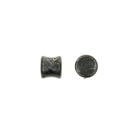 Embouts Rideaux Fer Forgé Noir et Argent 2,3cm x 2,5cm