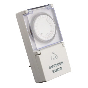 Programmateur PRODELECT Blanc Extérieur IP44