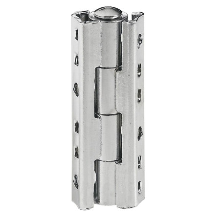 Charnière Universelle Hettich 50x10mm Laiton Chromé Blister 2pcs