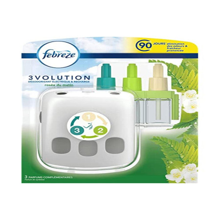 Diffuseur Électrique Febreze Rosée du Matin
