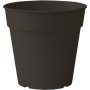 Pot de Culture Rond Anthracite 21cm Madagascar