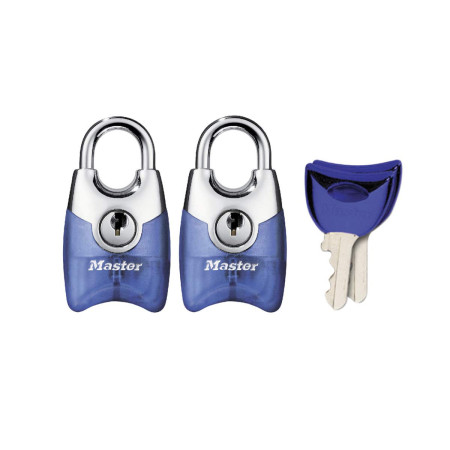 Cadenas Master Lock Mini Fusion Bleu Sécurité Robuste