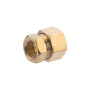 Manchon Bicone Laiton F 12x17 pour Tube Cuivre D14