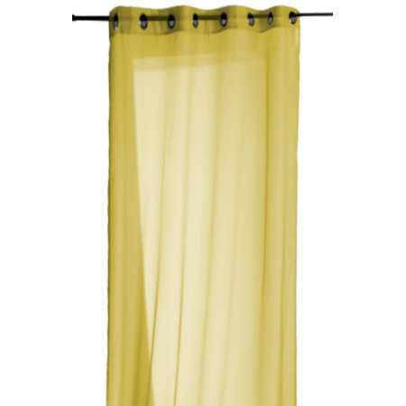 Rideau Voile 135x260 STOF Jaune