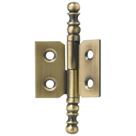 Paumelle Vase Gauche Laiton Vieilli 30x40mm Hettich Furntech