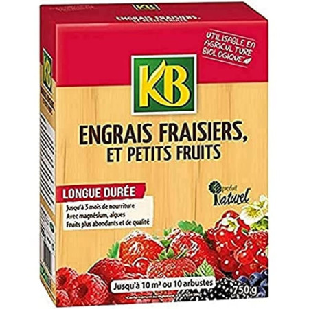 Engrais Fraisiers Bio KB 750g KBFRA75