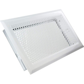Grille d'Aération Cheminée DMO Blanc 345x195mm