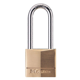 Cadenas Laiton Anse Longue Master Lock 8,9x4x1,3cm Doré
