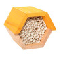 Maison à Abeilles Hexagonale en Bois