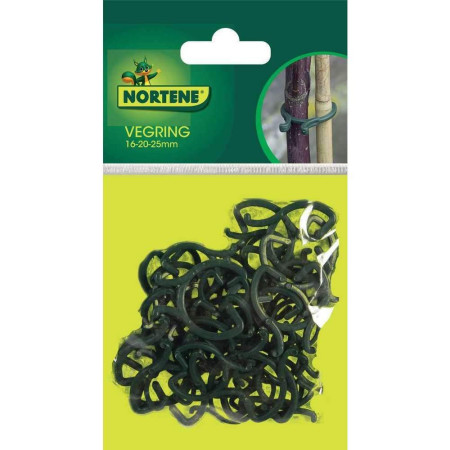 NORTENE® Vegrings 25mm - Attaches Plantes Grimpantes