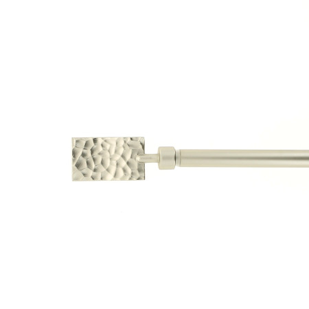 Tringle à Rideaux Extensible en Acier 120-210 cm