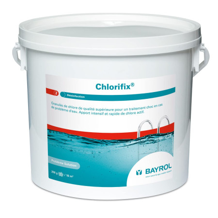 BAYROL Chlorifix Désinfection Piscine 5kg