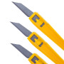 Couteau Coupe-Tout Stanley 0-10-601 Lot de 3