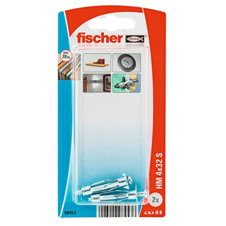 Fischer HM-NT 4x32 K Ancrages Métalliques Blister
