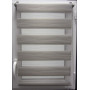 Store enrouleur Jour/Nuit Luance Gris 120x180cm