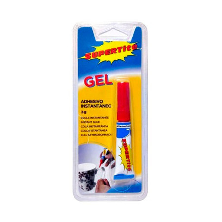 Supertite 2408 Colle Gel Cyanoacrylate Transparente 3g