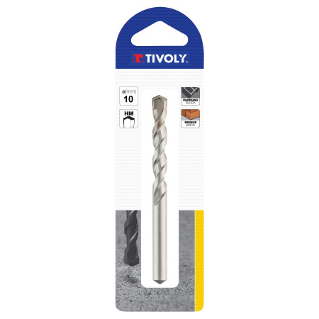 Pack 2 Forets Béton Tivoly Super 4mm