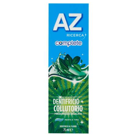 Dentifrice AZ Menthe & Thym Soin Complet