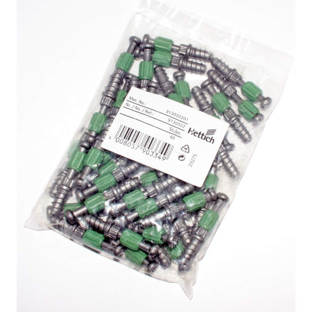 Chevilles Cannelées Twister Ø5mm pour Lavabo Hettich Lot de 10