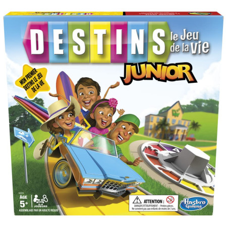 DESTINS Jeu de la Vie Hasbro 5 ans et plus