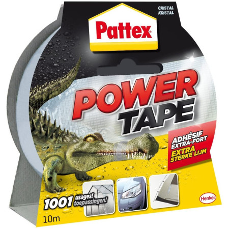 Ruban Adhésif Transparent Pattex Power Tape Extra Fort
