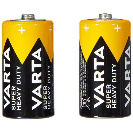Piles Varta R14 Zinco-carbonio 1.5V Longue Durée