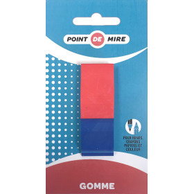 Gommes Point de Mire Rouge & Bleu - Effacez avec précision