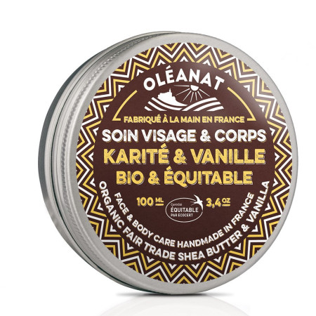 Soin Karité Bio Visage & Corps Oléanat 100ml