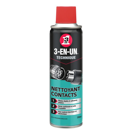 Nettoyant Contacts 3-EN-UN TECHNIQUE Aérosol 250ml