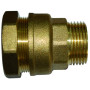 Raccord Laiton Mâle 15x21 BOUTTÉ SEM20 Tuyau Ø20 OR